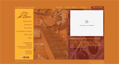 Desktop Screenshot of bistrot-opio.com